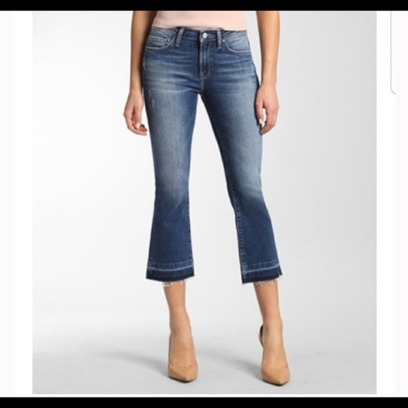 Mavi Denim - Mavi Anika mid-rise crop flare jeans